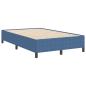 Preview: Bettgestell Blau 120x200 cm Cord-Stoff