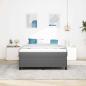 Preview: Bettgestell Hellgrau 140x200 cm Cord-Stoff