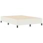 Preview: Boxspringbett Creme 160 x 200 cm Cordstoff