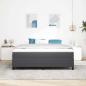Preview: Boxspringbett Dunkelgrau 180 x 200 cm Cordstoff
