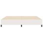 Preview: Boxspringbett Creme 200 x 200 cm Cordstoff
