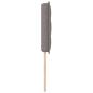 Preview: Kopfteil Taupe 144 cm Stoff