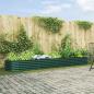 Preview: ARDEBO.de - Hochbeet Garten Grün 400x80x44 cm aus galvanisiertem Stahl