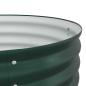 Preview: Hochbeet Garten Grün 160x80x44 cm, aus galvanisiertem Stahl