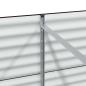 Preview: Hochbeet für den Garten, Braun, 320x80x81 cm, aus galvanisiertem Stahl
