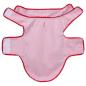 Preview: Hunde Regenmantel mit Reflexstreifen Polyester Rot XS