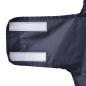 Preview: Hunde Regenmantel mit Reflexstreifen Polyester Marineblau S