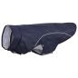 Preview: Hunde Regenmantel mit Reflexstreifen Polyester Marineblau 2XL