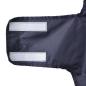 Preview: Hunde Regenmantel mit Reflexstreifen Polyester Marineblau 2XL