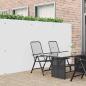 Preview: ARDEBO.de - Gartenzaun Doppelseitig Weiß 1,8x5 m PVC