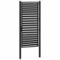 Preview: Gartentor Abschließbar Schwarz 100x200 cm Aluminium