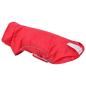 Preview: Hunde Regenmantel mit Reflexstreifen Polyester Rot XXS