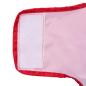 Preview: Hunde Regenmantel mit Reflexstreifen Polyester Rot XXS