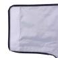Preview: Hunde Regenmantel mit Reflexstreifen Polyester Marineblau 3XL