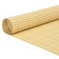 Preview: Gartenzaun Doppelseitig Gelb 1,8x3 m PVC