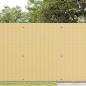 Preview: Gartenzaun Doppelseitig Gelb 1,8x3 m PVC