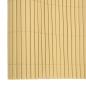 Preview: Gartenzaun Doppelseitig Gelb 1,8x3 m PVC