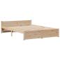 Preview: Massivholzbett mit Regal ohne Matratze 120x190 cm Kiefer