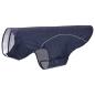Preview: Hunde Regenmantel mit Reflexstreifen Polyester Marineblau 4XL