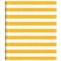 Preview: Balkon-Sichtschutz Gelb und Weiß Gestreift 120x1000 cm