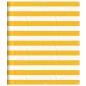 Preview: Balkon-Sichtschutz Gelb und Weiß Gestreift 120x700 cm