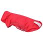 Preview: Hunde Regenmantel mit Reflexstreifen Polyester Rot S