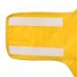 Preview: Hunde Regenmantel mit Reflexstreifen Polyester Gelb 4XL