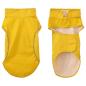 Preview: Hunde Regenmantel mit Reflexstreifen Polyester Gelb XXS