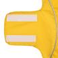 Preview: Hunde Regenmantel mit Reflexstreifen Polyester Gelb XXS