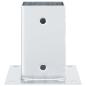 Preview: Pfostenträger Quadratisch 4Stk. Silber 81x81mm Verzinkter Stahl