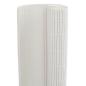Preview: Gartenzaun Doppelseitig Weiß 1,8x3 m PVC