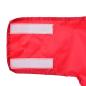 Preview: Hunde Regenmantel mit Reflexstreifen Polyester Rot XL