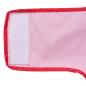 Preview: Hunde Regenmantel mit Reflexstreifen Polyester Rot XL