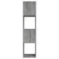 Preview: Drehregal Betongrau 34,5x34,5x75,5 cm Holzwerkstoff