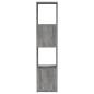 Preview: Drehregal Betongrau 34,5x34,5x75,5 cm Holzwerkstoff