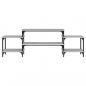 Preview: TV-Schrank Grau Sonoma 157x35x52 cm Holzwerkstoff
