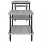 Preview: TV-Schrank Grau Sonoma 157x35x52 cm Holzwerkstoff