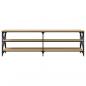 Preview: TV-Schrank Sonoma-Eiche 160x40x50 cm Holzwerkstoff