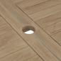 Preview: Gartentisch Klappbar Grau 120x70x75 cm Massivholz Teak