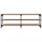 Preview: TV-Schrank Sonoma-Eiche 140x30x50 cm Holzwerkstoff