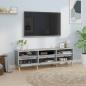 Preview: TV-Schrank Grau Sonoma 150x30x44,5 cm Holzwerkstoff