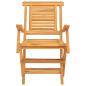 Preview: Klappstühle, 4 Stück, 56 x 63 x 90 cm, Massivholz Teak