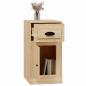 Preview: Beistellschrank mit Schublade Sonoma-Eiche 40x50x75 cm