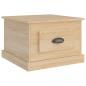 Preview: Couchtisch Sonoma-Eiche 50x50x35 cm Holzwerkstoff
