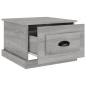 Preview: Couchtisch Grau Sonoma 50x50x35 cm Holzwerkstoff