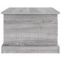 Preview: Couchtisch Grau Sonoma 50x50x35 cm Holzwerkstoff
