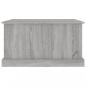 Preview: Truhe Grau Sonoma 70x40x38 cm Holzwerkstoff