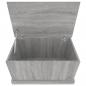 Preview: Truhe Grau Sonoma 70x40x38 cm Holzwerkstoff