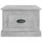Preview: Couchtisch Betongrau 50x50x35 cm Holzwerkstoff