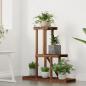 Preview: Blumenständer 81x25x75,5 cm Massivholz Tanne